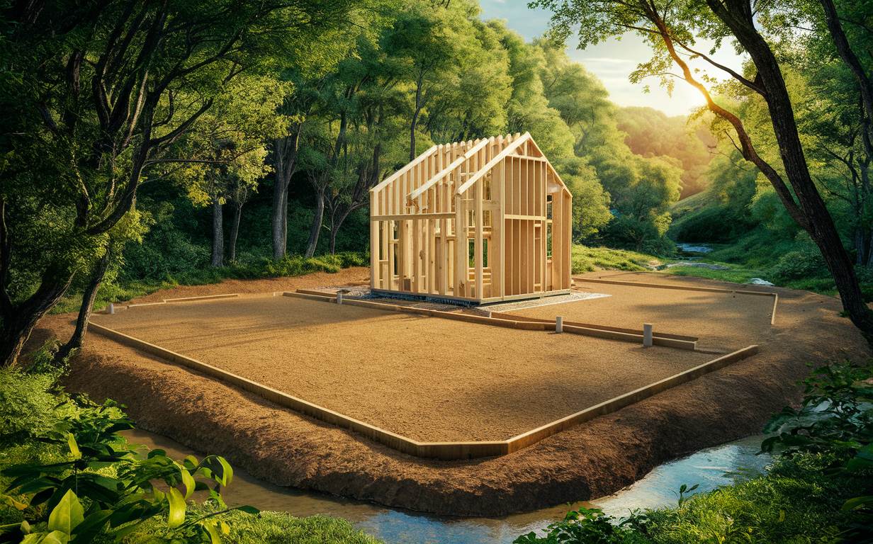 Konstrukcja pod domek drewniany: kluczowe etapy przygotowań