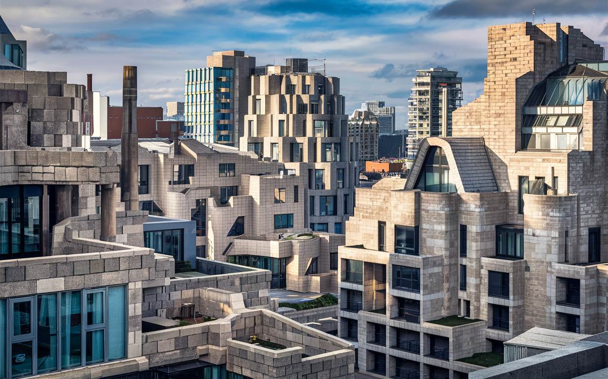 Architektoniczne zastosowania bloczków betonowych